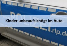 Stadtgebiet: Kinder unbeaufsichtigt im Auto