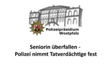 Seniorin überfallen – Polizei nimmt Tatverdächtige fest