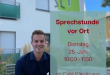 Sprechstunde vor Ort mit MdB Matthias Mieves