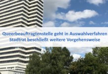 Queerbeauftragtenstelle geht in Auswahlverfahren – Stadtrat beschließt weitere Vorgehensweise