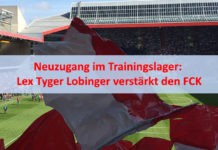 Neuzugang im Trainingslager: Lex Tyger Lobinger verstärkt den FCK
