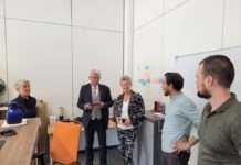 Zwei junge Unternehmen am Puls der Zeit – WFK-Betriebsbesichtigung bei Inventied und Greenable