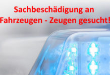 Sachbeschädigung an Fahrzeugen – Zeugen gesucht!