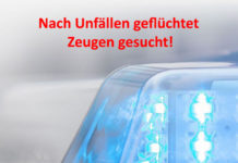Nach Unfällen geflüchtet – Zeugen gesucht!