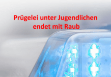 Prügelei unter Jugendlichen endet mit Raub