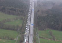 Keine Rettungsgasse gebildet….