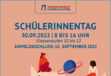 Schülerinnentag am 30. September an der TU Kaiserslautern