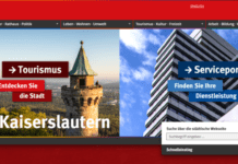 kaiserslautern.de mit neuer Startseite