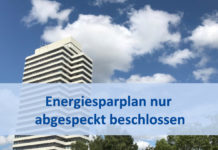 Energiesparplan nur abgespeckt beschlossen – Rat einigt sich auf vier der vorgeschlagenen sieben Punkte