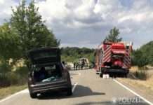 Zusammenstoß im Gegenverkehr – drei Verletzte