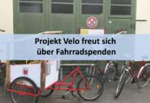 Projekt Velo freut sich über Fahrradspenden
