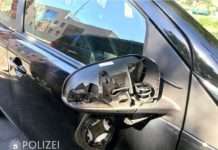 Spiegel absichtlich demoliert? Zeugen gesucht!