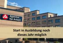 Start in Ausbildung noch dieses Jahr möglich