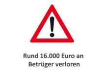 Rund 16.000 Euro an Betrüger verloren