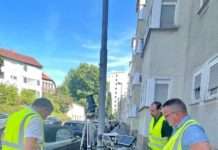 Straßenlaternen im Härtetest – Stadt lässt Lichtmasten auf Standsicherheit überprüfen