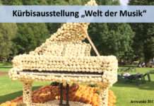 Kürbisausstellung „Welt der Musik“: 01.09. bis 31.10.