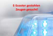 E-Scooter gestohlen – Zeugen gesucht!