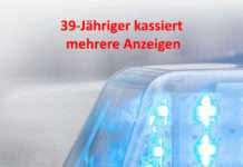 39-Jähriger kassiert mehrere Anzeigen