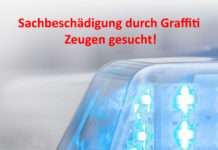 Sachbeschädigung durch Graffiti – Zeugen gesucht!