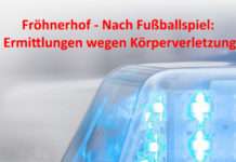 Sportpark Fröhnerhof: tumultartigen Szenen mit ca. 150 beteiligten Personen