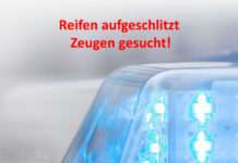 Reifen aufgeschlitzt – Zeugen gesucht!