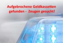 Aufgebrochene Geldkassetten gefunden – Zeugen gesucht!