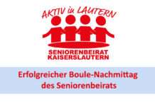Erfolgreicher Boule-Nachmittag des Seniorenbeirats