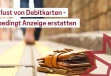 EC-Karte verloren? – Gleich sperren lassen!