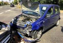 Es kracht auf der Kreuzung