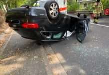 Verkehrsunfall mit Personenschaden – Sperrung der Donnersbergstraße