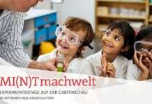 Roboter, Nudelbrücken, magische Wissenschaft und Experimente zum Selbermachen auf der MI(N)Tmachwelt