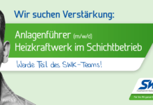 Stellenanzeige: Anlagenführer Heizkraftwerk im Schichtbetrieb (m/w/d)