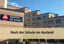 Nach der Schule ins Ausland