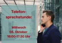 Telefonsprechstunde mit Matthias Mieves, Bundestagsabgeordneter