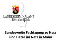 Bundesweite Fachtagung zu Hass und Hetze im Netz in Mainz