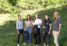 Umweltpraktikantinnen im Biosphärenreservat Pfälzerwald