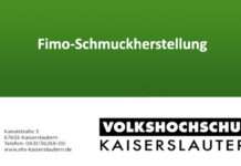 VHS Kaiserslautern – Fimo-Schmuckherstellung