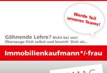 Bau AG Kaiserslautern: Ausbildungsstelle als Immobilienkaufmann*/-frau