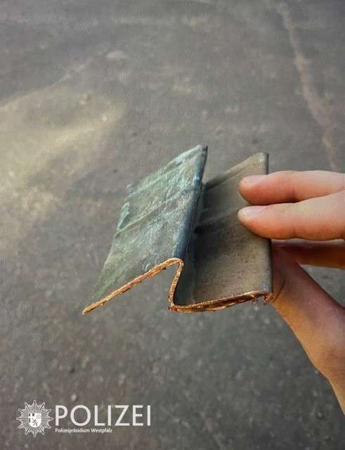 Kupferplatte Vergleichsbild