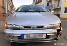 Schwarzer SUV mit Unfallschaden gesucht