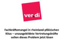 Fachkräftemangel in rheinland-pfälzischen Kitas