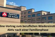 Online-Vortrag zum beruflichen Wiedereinstieg: Aktiv nach einer Familienphase