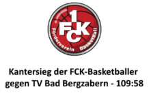 Kantersieg der FCK-Basketballer gegen TV Bad Bergzabern – 109:58