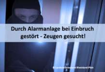Durch Alarmanlage bei Einbruch gestört – Zeugen gesucht!