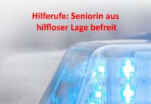 Hilferufe: Seniorin aus hilfloser Lage befreit