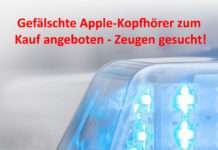 Gefälschte Apple-Kopfhörer zum Kauf angeboten – Zeugen gesucht!
