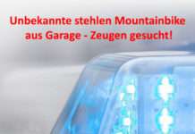 Unbekannte stehlen Mountainbike aus Garage – Zeugen gesucht!