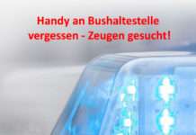Handy an Bushaltestelle vergessen – Zeugen gesucht!