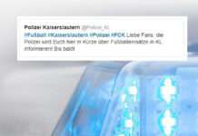 Zehn Jahre Twitter @Polizei_KL
