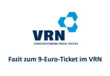Fazit zum 9-Euro-Ticket im VRN